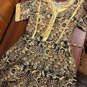 Very nice nile queen 100% cotton medium dress